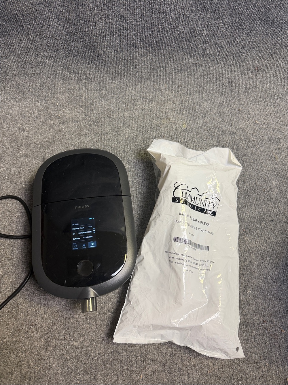 PHILIPS Dream Station 2 Auto Advanced Hours 7441 w/ new hose